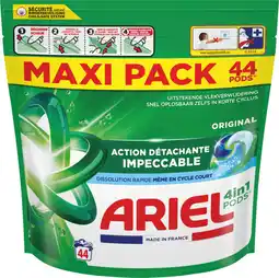 Auchan Supermarché Ariel capsule lessive détergent ariel offre