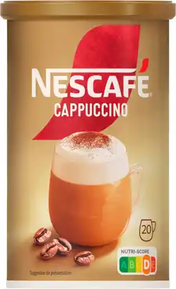Auchan Supermarché Nescafe cappuccino soluble nescafé offre