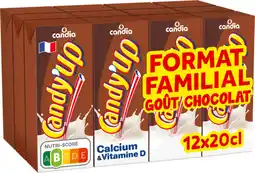 Auchan Supermarché Candy up candy'up goût chocolat candia offre