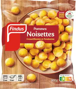 Auchan Supermarché Findus pommes noisettes surgelées findus offre