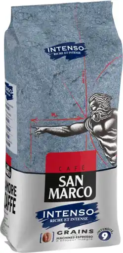 Auchan Supermarché San marco café en grains intense san marco offre