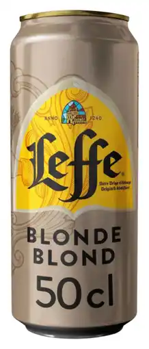 Auchan Supermarché Abbaye de leffe bière blonde leffe offre