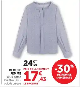 Super U Blouse femme offre