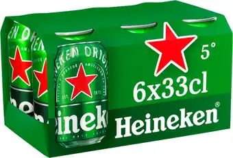 Auchan Supermarché Heineken bière blonde heineken offre