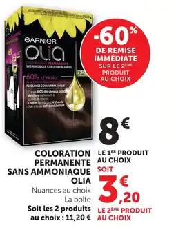 U Express Olia coloration permanente sans ammoniaque offre
