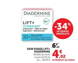 U Express Diadermine soin visage lift+ offre