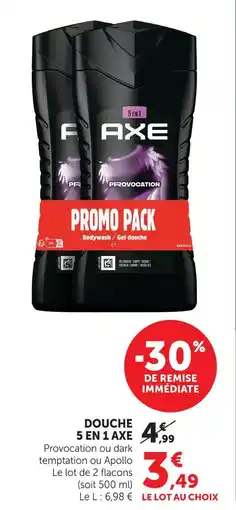 U Express Axe douche 5 en 1 offre