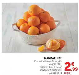U Express Mandarine offre