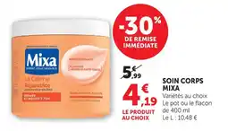 U Express Mixa soin corps offre