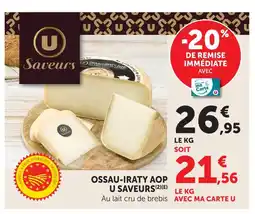 U Express U saveurs ossau-iraty aop offre
