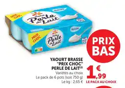 U Express Yoplait yaourt brasse prix choc offre