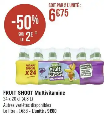 Teisserie fruit shoot multivitamine