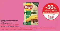 Monoprix Lay's - chips paysanne nature offre
