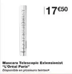 Monoprix L'oréal - mascara telescopic extensionist offre