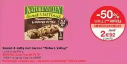 Monoprix Nature valley - sweet & salty nut barrea offre