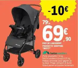 E.Leclerc Facile - poussette shopping mistry offre