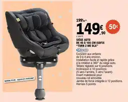 E.Leclerc Graco - sège auto d'ao a 105 cm offre