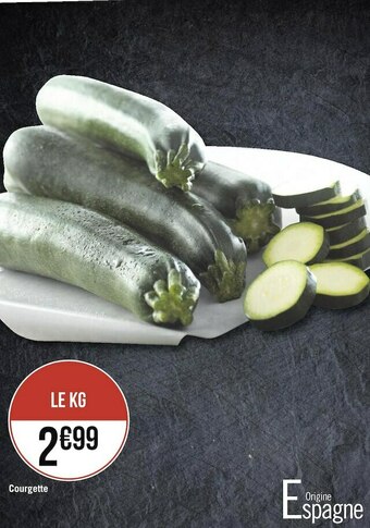 Géant Casino Courgette offre