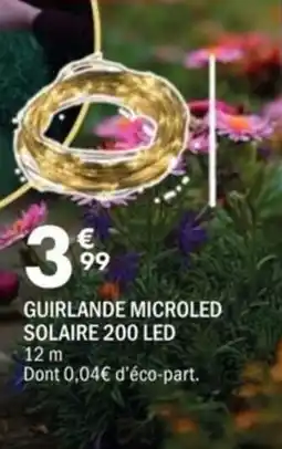 La Foir'Fouille Guirlande microled solaire 200 led offre