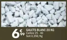 La Foir'Fouille Galets blanc offre
