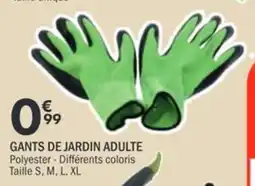 La Foir'Fouille Gants de jardin adulte offre