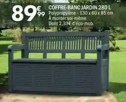 La Foir'Fouille Coffre-banc jardin offre