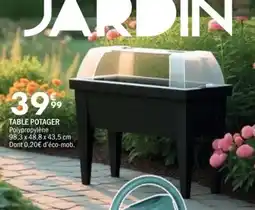 La Foir'Fouille Table potager offre