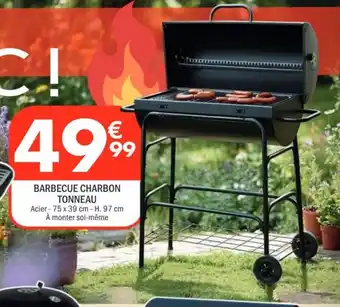 La Foir'Fouille Barbecue charbon tonneau offre