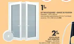 La Foir'Fouille Kit moustiquaire + bande de fixation offre