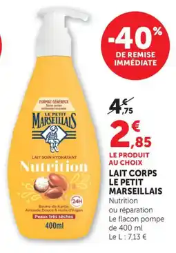 Bi1 Lait corps le petit marseillais offre