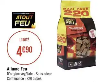 Géant Casino Allume feu offre
