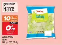 Netto Netto - laitue iceberg offre