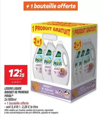 Persil - lessive liquide bouquet de provence