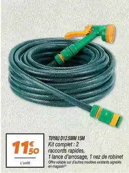 Netto Complet - tuyau d'2,5mm 15m offre