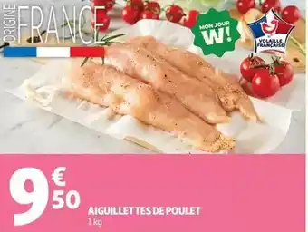 Auchan Supermarché Aiguillettes de poulet offre