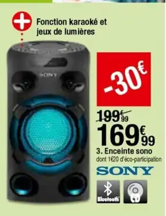 BUT Enceinte sono offre