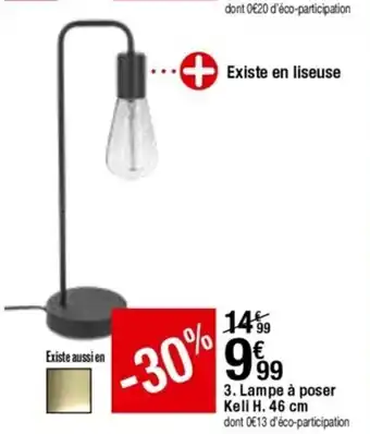 BUT Lampe à poser keli offre