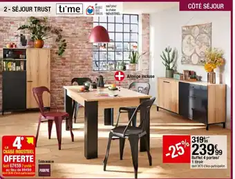 BUT Buffet 4 portes offre