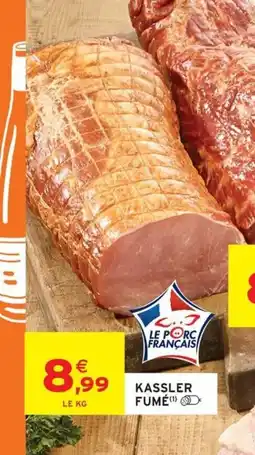 Intermarché Hyper Kassler fumé offre