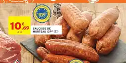 Intermarché Hyper Saucisse de morteau igp offre