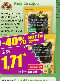 Norma ARDILLA Noix de cajou offre