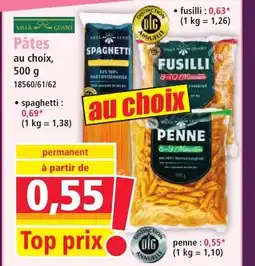 Norma VILLA GUSTO Pâtes offre