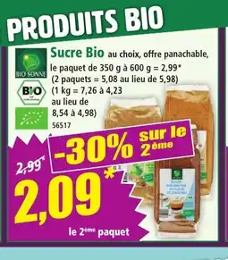 Norma BIO SONNE Sucre Bio offre