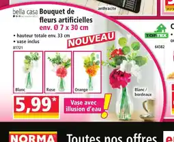 Norma BELLA CASA Bouquet de fleurs artificielles offre