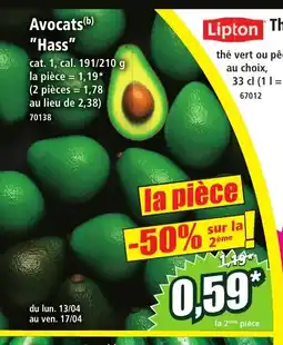 Norma Avocat Hass offre