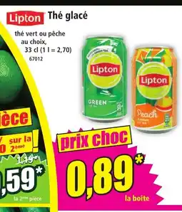 Norma LIPTON Thé glacé offre