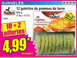 Norma KAUFFER'S 12 galettes de pommes de terre offre