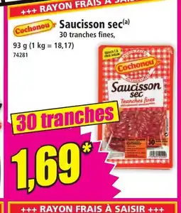 Norma COCHONOU Saucisson sec offre