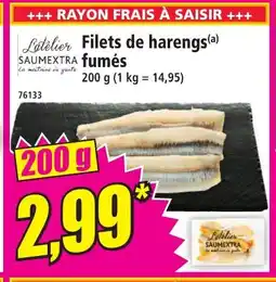 Norma L'ATELIER SAUMEXTRA Filets de harengs fumés offre