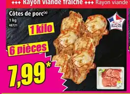 Norma Côtes de porc offre